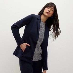 M.M.LaFleur Moreland Jacket—Scuba, Galaxy Blue size 6